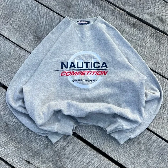 Vintage Nautica Crewneck Sweatshirt - Picture 1 of 4